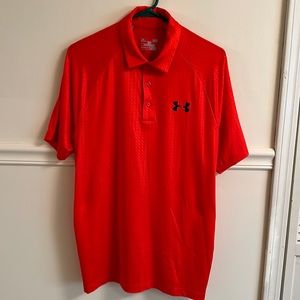 Under Armour Men’s Size Large L golf polo in great condition